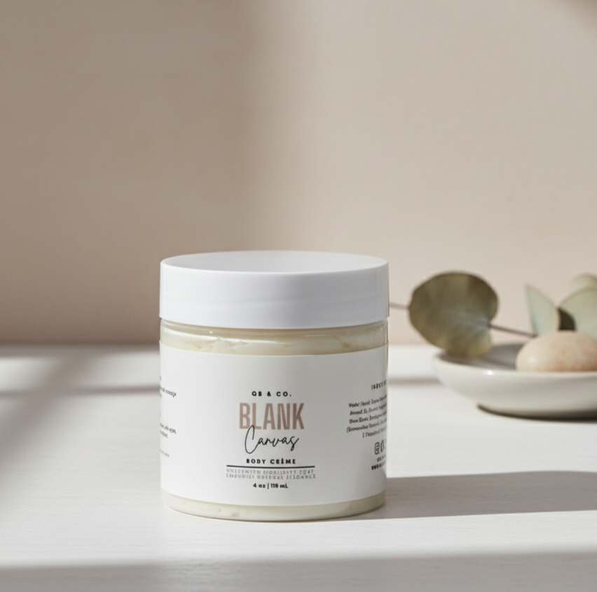 "Blank Canvas" Body Créme