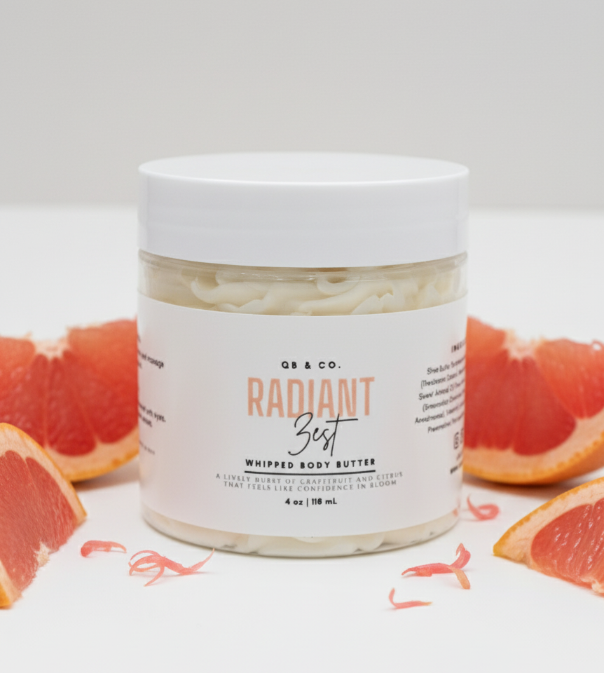 "Radiant Zest" Whipped Body Butter
