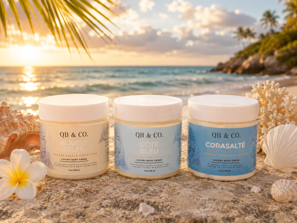 Oceáre Hydrating Body Care Set | Sea Salt Soap, Body Crème, Body Oil