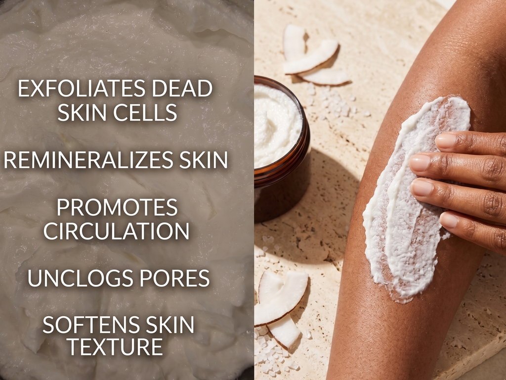Coastal Salt Polish | Sea Salt Exfoliating Scrub