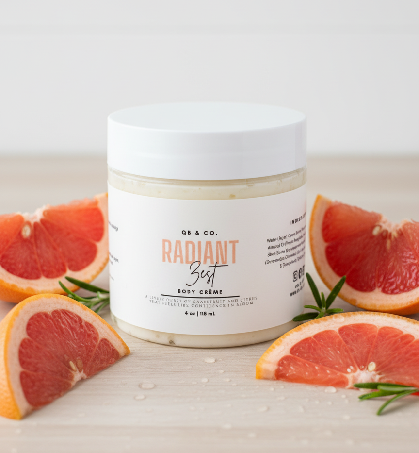 "Radiant Zest" Body Créme
