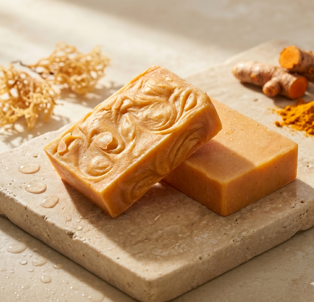 Golden Shore | Sea Moss + Turmeric Cleansing Bar