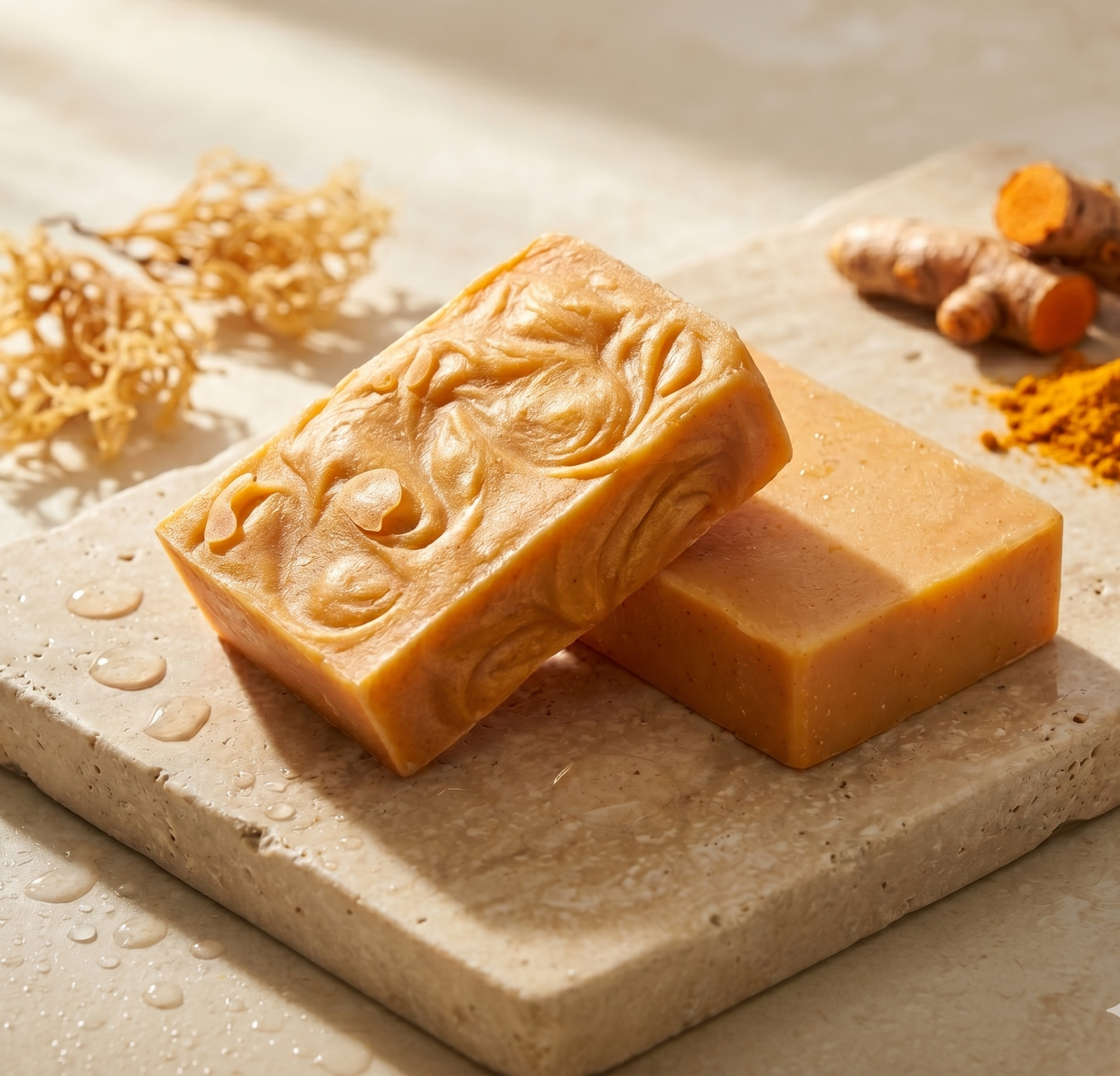 Golden Shore | Sea Moss + Turmeric Cleansing Bar