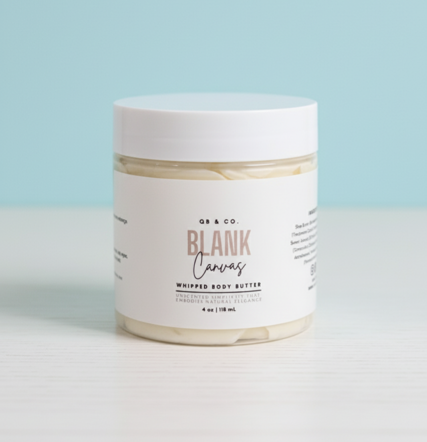 "Blank Canvas" Whipped Body Butter